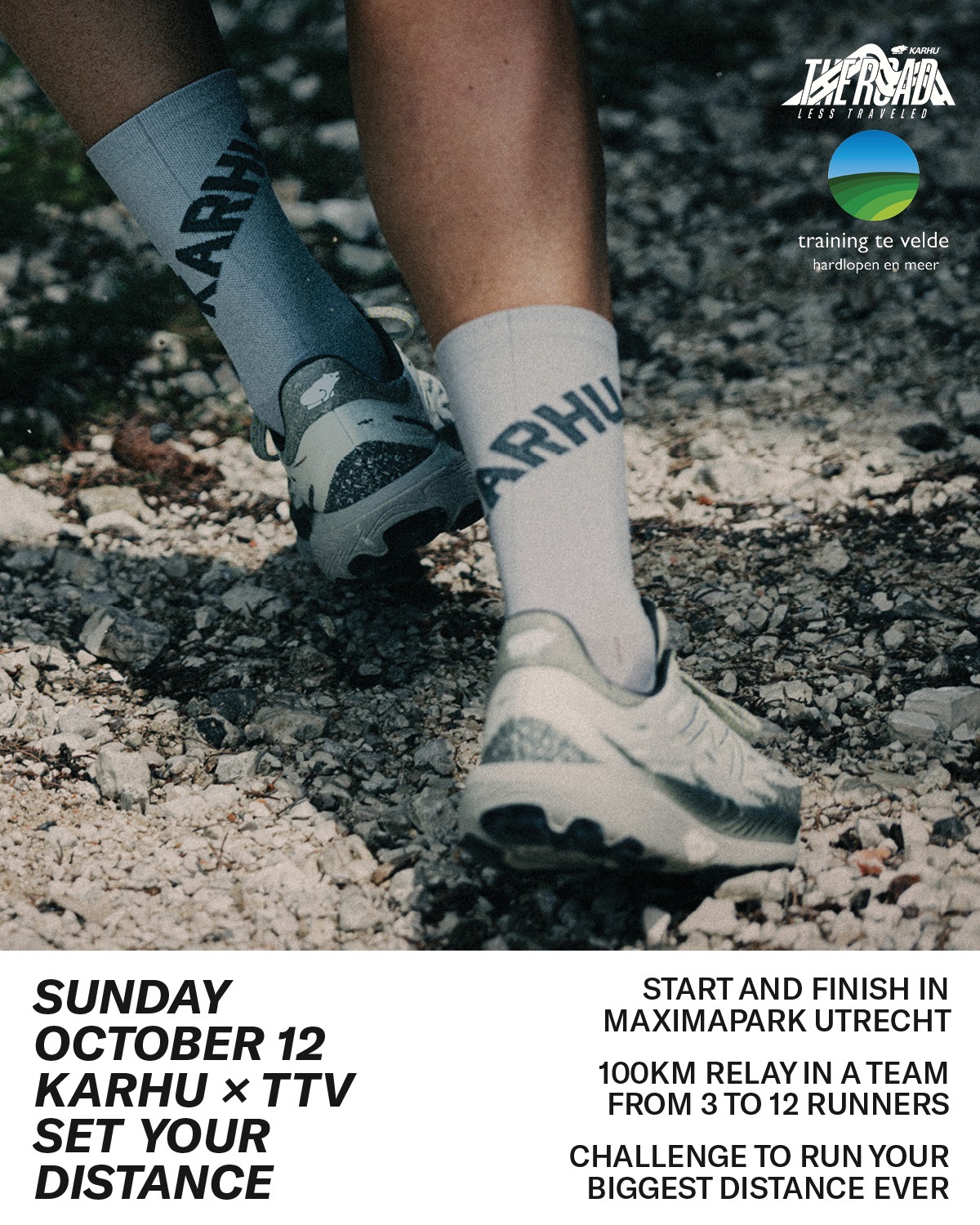 Set your distance race Karhu Training te velde